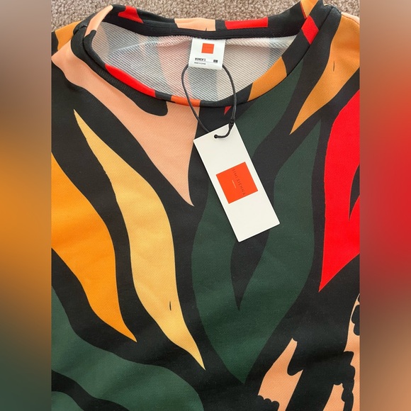 Multicolor Abstract Print Two-Piece Set - PLEASE READ - Picture 4 of 6